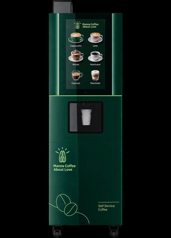 Manna Solo smart coffee kiosk
